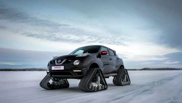 Nissan Juke «переобулся» в гусеницы