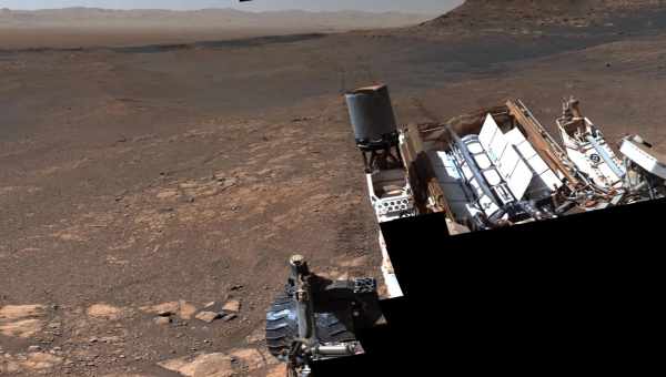 Видео: удивительная марсианская панорама, снятая марсоходом Curiosity