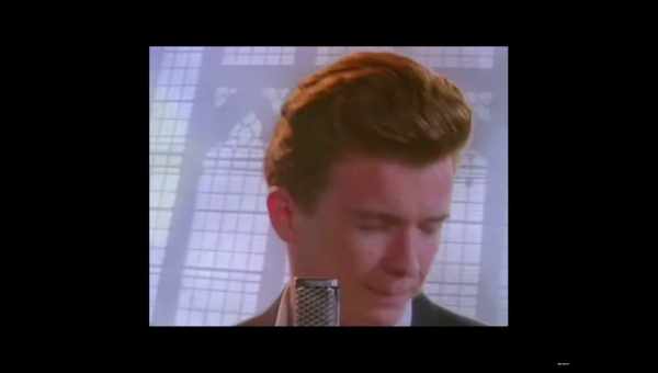 Сайт, который с вероятностью 50% перенаправит любую ссылку на клип Never Gonna Give You Up