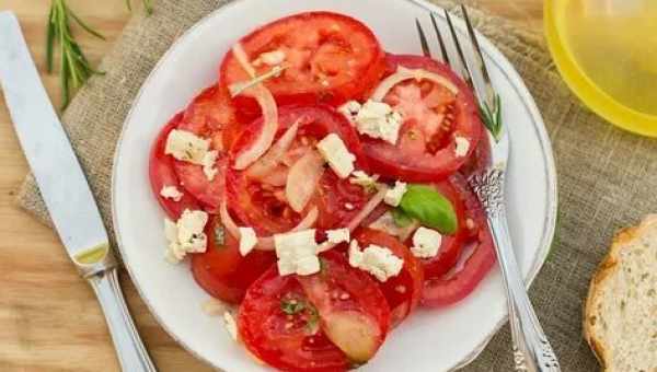 Жареные помидоры с сыром и ветчиной