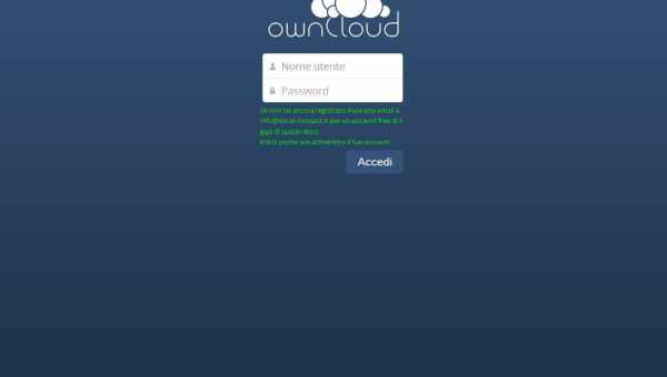 Установка и настройка ownCloud