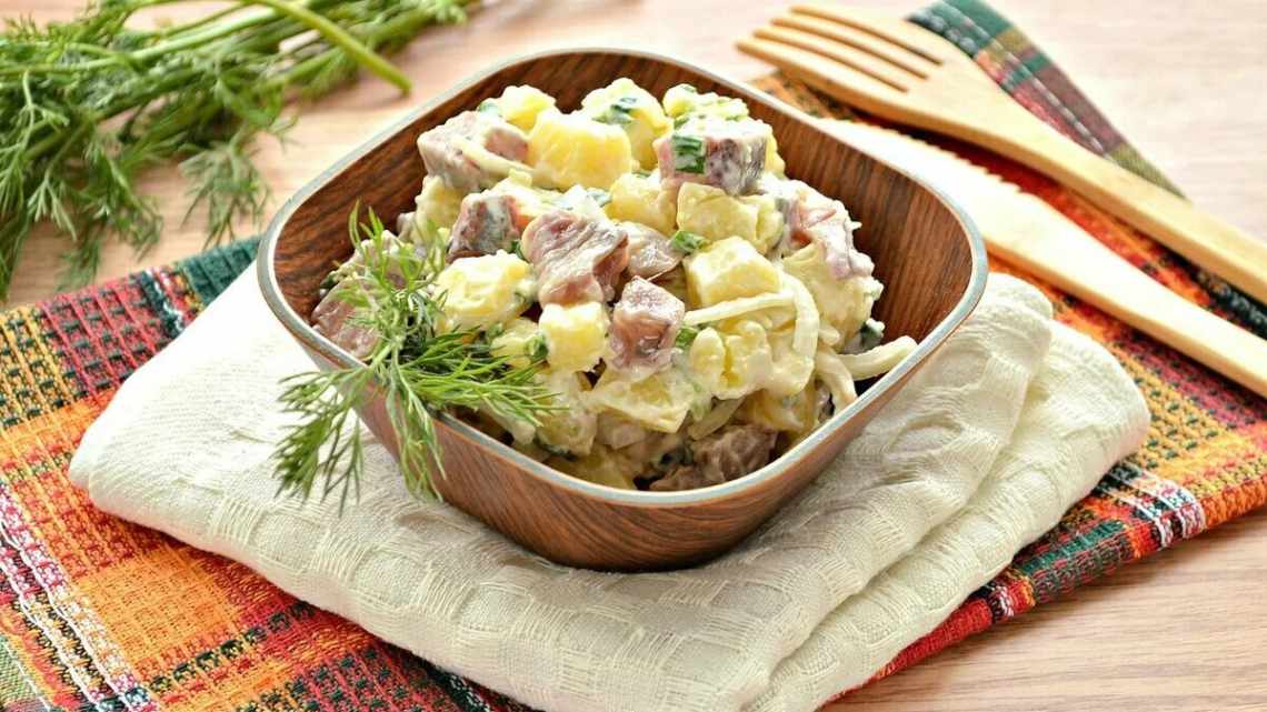 Салаты с картошкой рецепты с фото простые и вкусные