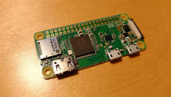 Raspberry Pi Zero W получил поддержку Wi-Fi и Bluetooth