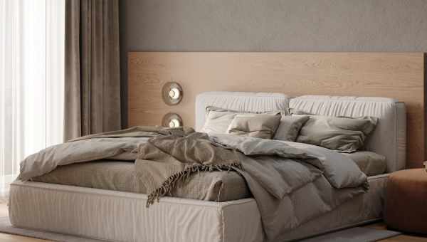 Купить кровать с мягкой спинкой: эстетика и комфорт без компромиссов 